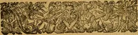 An illustration from Le romant des chevaliers de la gloire, : contenant plvsievrs ... aduentures des princes ... qui parurent aux courses faictes à la Place royale pour la feste des alliances de France & d'Espagne. Avec la description de levrs entrees, equipages, habits, machines, deuises, armes & blasons de leurs maisons. (1612)