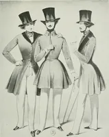 An illustration from Le romantisme et la mode : d'après des documents inédits (1911)