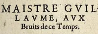 An illustration from Le réveil de Maistre Gvillavme avx bruits de ce temps ... (1614)