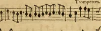 An illustration from Les amours de Momus : ballet (1695)