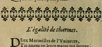 An illustration from Les amovrs et avtres pieces tres-curieuses (1662)