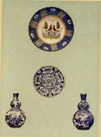 An illustration from Les anciennes faiences de Bruxelles : histoire, fabrication, produits (1922)