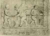 An illustration from Les anciennes faiences de Bruxelles : histoire, fabrication, produits (1922)