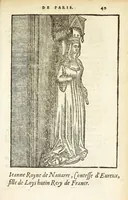 Picture 24 of 57 from Les antiqvitez croniqves et singvlaritez de Paris, ville capitalle du royaume de France : auec les fondations & bastiments des lieux, les sepulchres & epitaphes des princes, princesses, & autres personnes illustres (1586), leaf 545