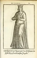 Picture 43 of 57 from Les antiqvitez croniqves et singvlaritez de Paris, ville capitalle du royaume de France : auec les fondations & bastiments des lieux, les sepulchres & epitaphes des princes, princesses, & autres personnes illustres (1586), leaf 603