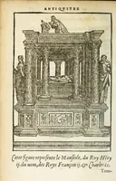 Picture 46 of 57 from Les antiqvitez croniqves et singvlaritez de Paris, ville capitalle du royaume de France : auec les fondations & bastiments des lieux, les sepulchres & epitaphes des princes, princesses, & autres personnes illustres (1586), leaf 610