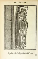 Picture 49 of 57 from Les antiqvitez croniqves et singvlaritez de Paris, ville capitalle du royaume de France : auec les fondations & bastiments des lieux, les sepulchres & epitaphes des princes, princesses, & autres personnes illustres (1586), leaf 626