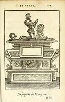 Picture 56 of 57 from Les antiqvitez croniqves et singvlaritez de Paris, ville capitalle du royaume de France : auec les fondations & bastiments des lieux, les sepulchres & epitaphes des princes, princesses, & autres personnes illustres (1586), leaf 679
