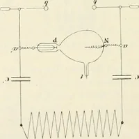 An illustration from Les applications pratiques des ondes électriques: télégraphie sans fil, télégraphie avec conducteur, éclairage, commande à distance (1902)