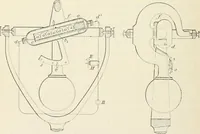 An illustration from Les applications pratiques des ondes électriques: télégraphie sans fil, télégraphie avec conducteur, éclairage, commande à distance (1902)