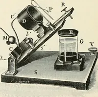 An illustration from Les applications pratiques des ondes électriques: télégraphie sans fil, télégraphie avec conducteur, éclairage, commande à distance (1902)