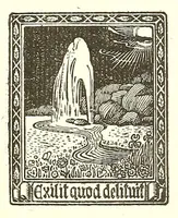 An illustration from Les artistes décorateurs du bois; répertoire alphabétique des ébénistes, menuisiers sculpteurs, doreurs sur bois, etc., ayant travaillé en France aux XVIIe et XVIIIe siècles (1912)