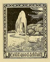 An illustration from Les artistes décorateurs du bois; répertoire alphabétique des ébénistes, menuisiers sculpteurs, doreurs sur bois, etc., ayant travaillé en France aux XVIIe et XVIIIe siècles (1912)