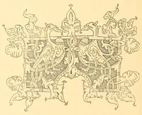 An illustration from Les arts du tissu; étoffes, tapisseries, broderies, dentelles, reliures (1890)
