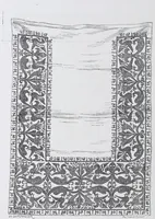 An illustration from Les arts du tissu : étoffes - tapisseries - broderies -dentelles - reliures (1890)
