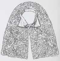 An illustration from Les arts du tissu : étoffes - tapisseries - broderies -dentelles - reliures (1890)
