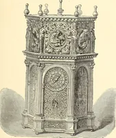 An illustration from Les arts et métiers au Moyen Age : étude illustrée d'après les ouvrages de Paul Lacroix sur le Moyen Age et la Renaissance (1887)