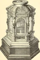 An illustration from Les arts et métiers au Moyen Age : étude illustrée d'après les ouvrages de Paul Lacroix sur le Moyen Age et la Renaissance (1887)