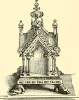 An illustration from Les arts et métiers au Moyen Age : étude illustrée d'après les ouvrages de Paul Lacroix sur le Moyen Age et la Renaissance (1887)