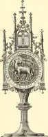 An illustration from Les arts et métiers au Moyen Age : étude illustrée d'après les ouvrages de Paul Lacroix sur le Moyen Age et la Renaissance (1887)