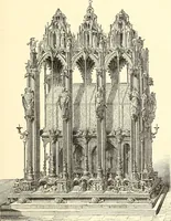 An illustration from Les arts et métiers au Moyen Age : étude illustrée d'après les ouvrages de Paul Lacroix sur le Moyen Age et la Renaissance (1887)