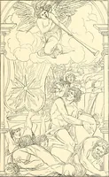 An illustration from Les arts et métiers au Moyen Age : étude illustrée d'après les ouvrages de Paul Lacroix sur le Moyen Age et la Renaissance (1887)