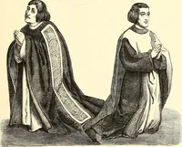 An illustration from Les arts et métiers au Moyen Age : étude illustrée d'après les ouvrages de Paul Lacroix sur le Moyen Age et la Renaissance (1887)