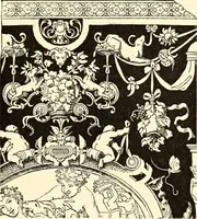 An illustration from Les arts et métiers au Moyen Age : étude illustrée d'après les ouvrages de Paul Lacroix sur le Moyen Age et la Renaissance (1887)