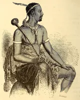 An illustration from Les Bassoutos; ou, Vingt-trois années de séjour et d'observations au sud de l'Afrique (1859)