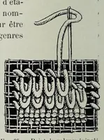 An illustration from Les broderies et les dentelles (cours en quarante leçonś) (1905)