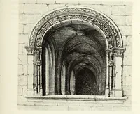 An illustration from Les châteaux historiques de la France (1877)