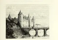 An illustration from Les châteaux historiques de la France (1877)