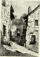 An illustration from Les châteaux historiques de la France (1877)