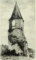 An illustration from Les châteaux historiques de la France (1877)