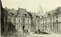 An illustration from Les châteaux historiques de la France (1877)