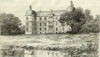 An illustration from Les châteaux historiques de la France (1877)