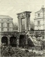 An illustration from Les châteaux historiques de la France (1877)
