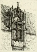 An illustration from Les châteaux historiques de la France (1877)