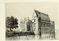 An illustration from Les châteaux historiques de la France (1877)