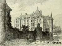 An illustration from Les châteaux historiques de la France (1877)