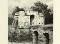 An illustration from Les châteaux historiques de la France (1877)