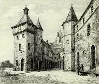 An illustration from Les châteaux historiques de la France (1877)