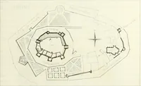 An illustration from Les châteaux historiques de la France (1877)