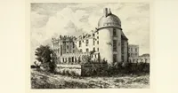 An illustration from Les châteaux historiques de la France (1877)