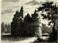 An illustration from Les châteaux historiques de la France (1877)