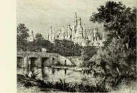 An illustration from Les châteaux historiques de la France (1877)