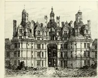 An illustration from Les châteaux historiques de la France (1877)
