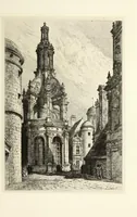 An illustration from Les châteaux historiques de la France (1877)
