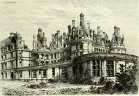 An illustration from Les châteaux historiques de la France (1877)