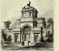 An illustration from Les châteaux historiques de la France (1877)